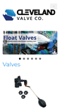 Mobile Screenshot of clevelandvalveco.com